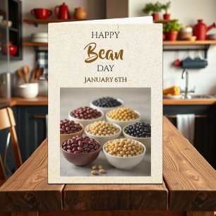 Happy Bean Day! January 6th Card