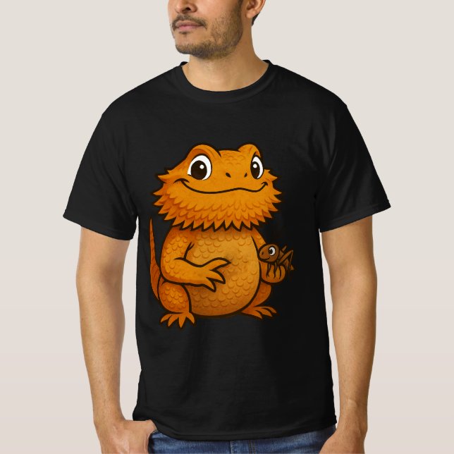 Happy Beardie T-Shirt (Front)