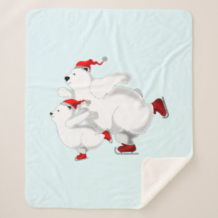 Happy Bears 4 Sherpa Blanket