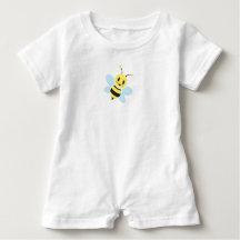 Happy Bee Baby Romper