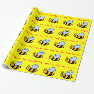 Happy "Bee" Day  Gift Wrap