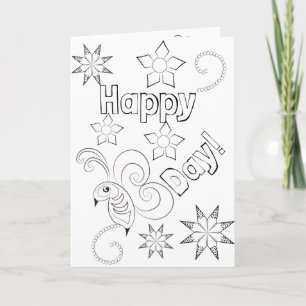 Happy Bee Day Greeting Card