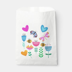 Happy Bee Garden Favour Bag