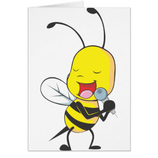 Happy Bee Singing