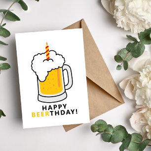 Happy Beerthday Card