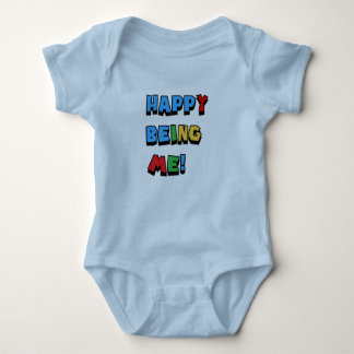 Happy Being Me Baby Bodysuit