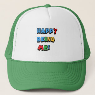 Happy Being Me trucker hat