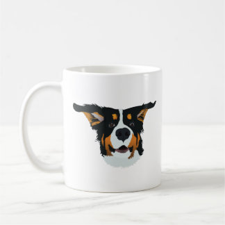 Happy Bernese Mountain Dog Coffee Mug