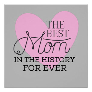 Happy Best Mothers Day With All Love Poster