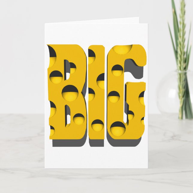 Happy Big Cheese Day! Card (Front)