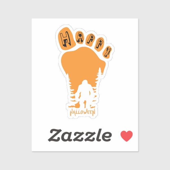 Happy Big Foot Halloween (Sheet)