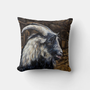 Happy Billy Goat  Cushion