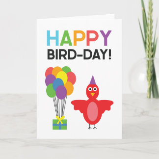 Happy Bird-Day | Happy Birthday  Card