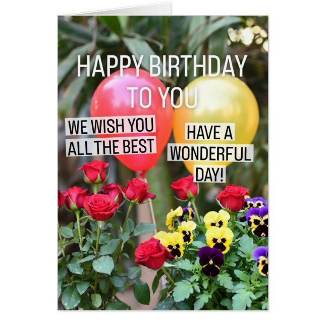 Happy Birthday (Front)