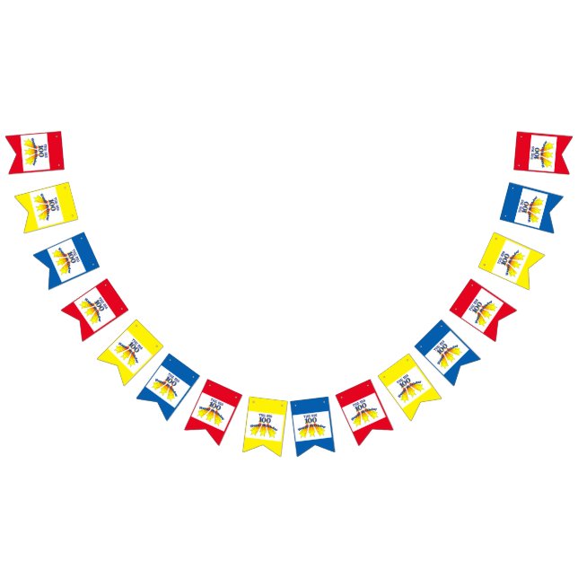 Happy Birthday 100 Bunting (All)