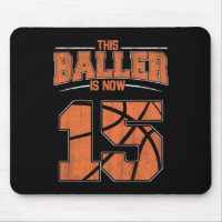 Happy Birthday 15 Year Old Basketball Boys Fifteen