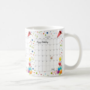 Happy Birthday 2022 January Mug