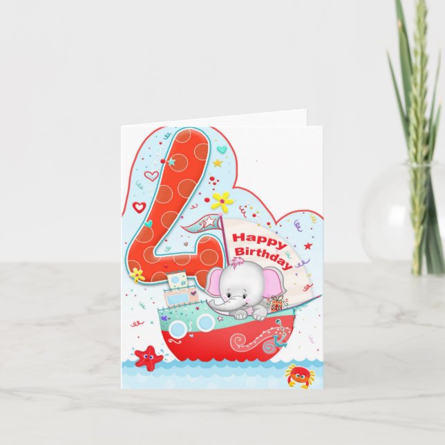 Happy birthday 4 card (Front)