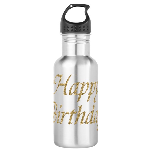 Happy Birthday 710 Ml Water Bottle (Front)