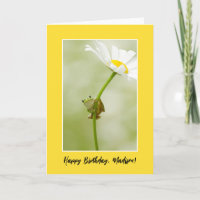 Happy Birthday | A Cute Frog