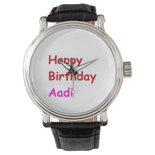 Happy Birthday Aadi Watch