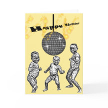 Happy Birthday African Baby Dance Funny Meme Card