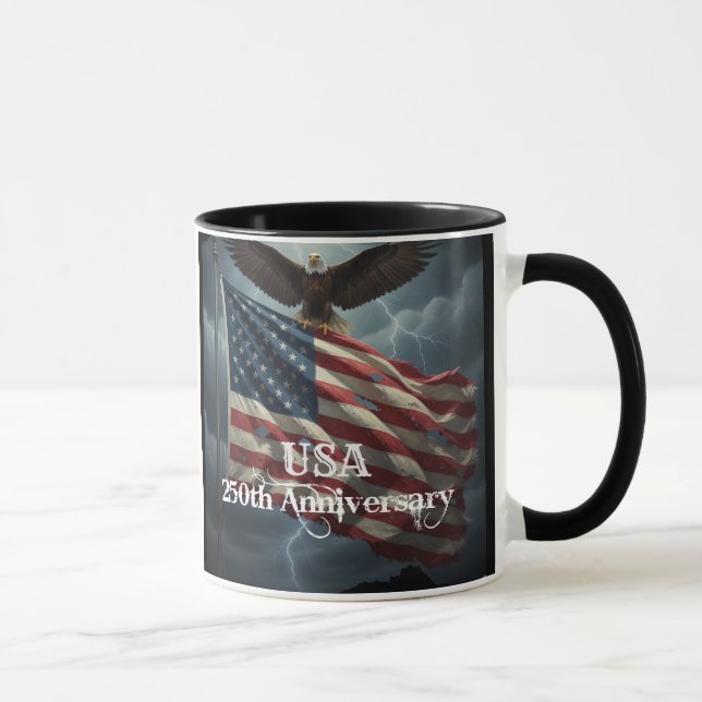  Happy Birthday America 250th Mug (Right)
