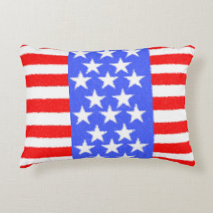 Happy Birthday America,Independence Day Decorative Cushion
