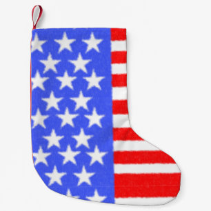 Happy Birthday America,Independence Day Small Christmas Stocking