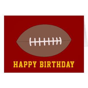 Happy Birthday American Football/Rugby