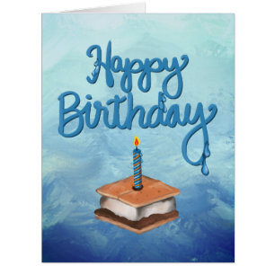 Happy Birthday and Many S’more Greeting Card