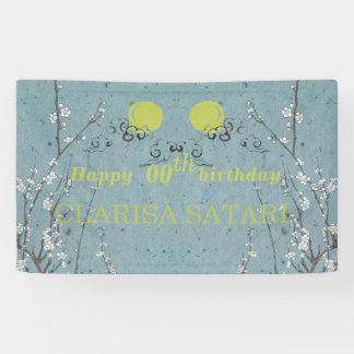 Happy Birthday - ANY YEAR Personalized Banner