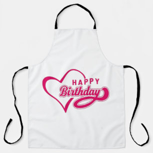 Happy Birthday  Apron