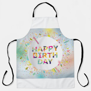 Happy Birthday Apron