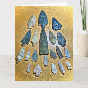 Happy Birthday Arrowhead Card