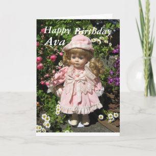 Happy Birthday ava Card