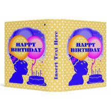 Happy Birthday Avery Binder