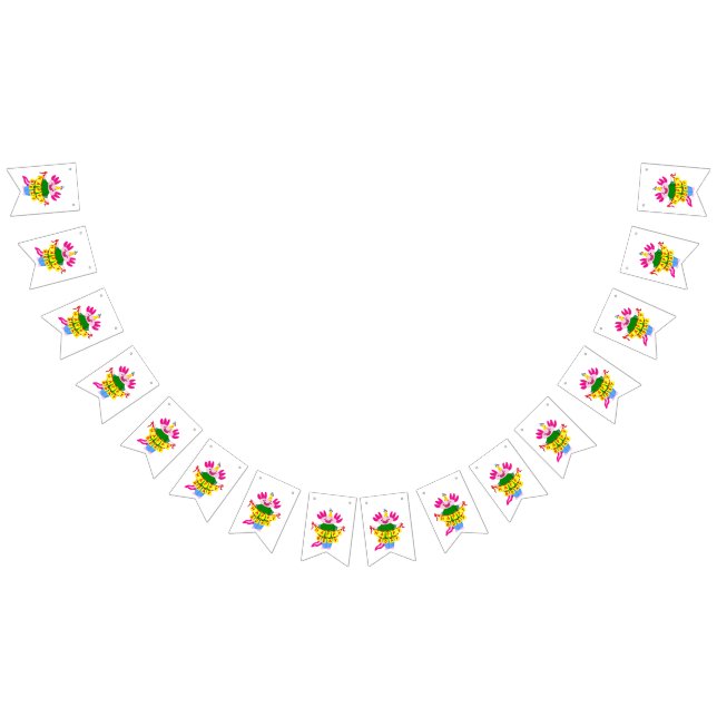 happy birthday Axolotl Bunting (All)