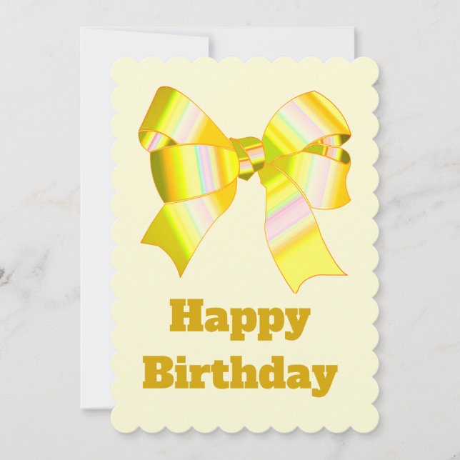 Happy Birthday Baby Card (Front)