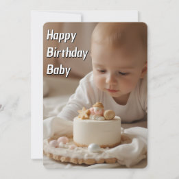 Happy Birthday Baby Card – Instant Download