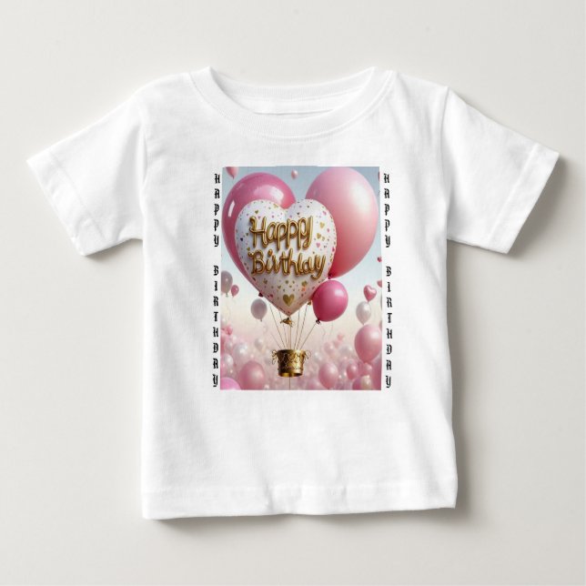 Happy Birthday  Baby T-Shirt (Front)