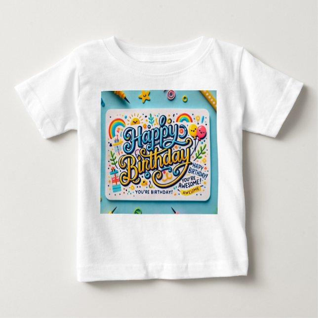 Happy birthday  baby T-Shirt (Front)