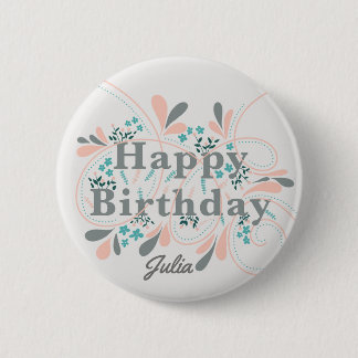 Happy Birthday badge customisable