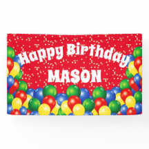 Happy Birthday Balloons