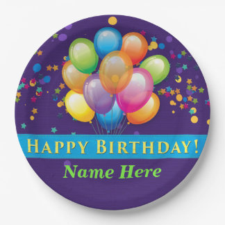 happy birthday balloons with names