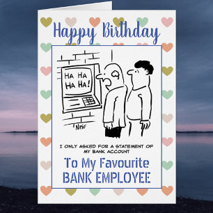 Happy Birthday Bank Employee