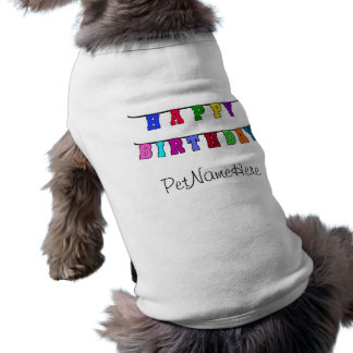 Happy Birthday Banner Shirt