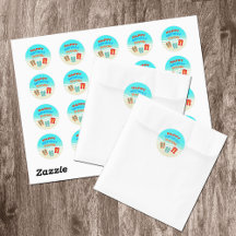 Happy Birthday Beach Party Personalised