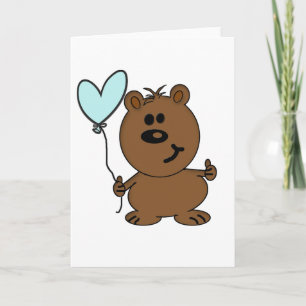 Happy Birthday Bear Card