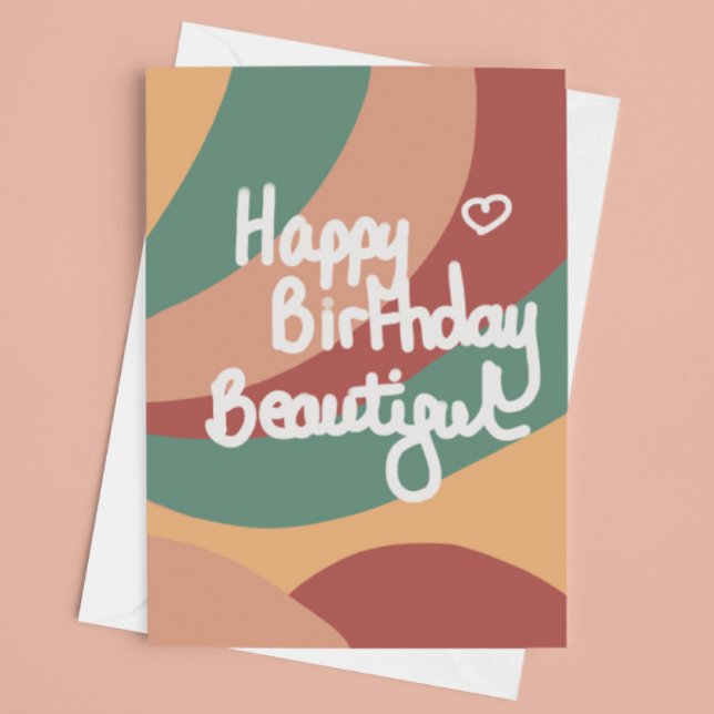 Happy birthday beautiful  card (Creator Uploaded)